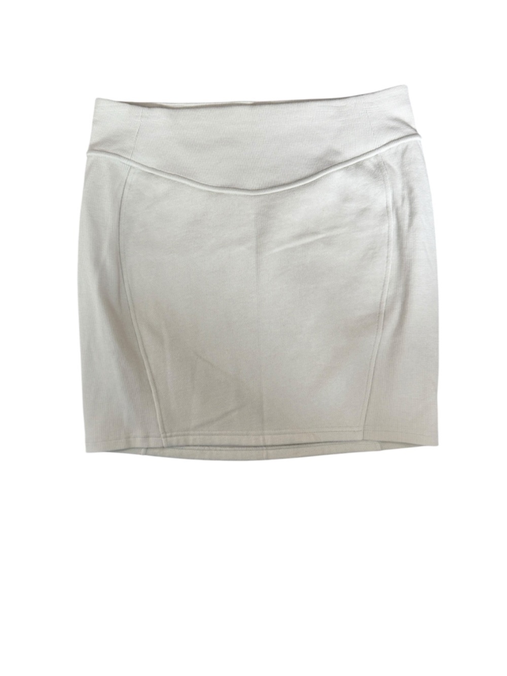 Lululemon Scuba High Rise Mini Skirt Bone Softstreme Athleisure M CC12 - Picture 3 of 8
